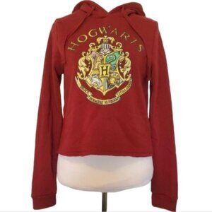 Harry Potter Hogwarts Hoodie Hooded Sweatshirt Pullover Size Small